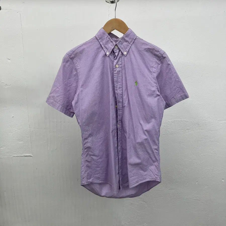 [S] POLO RALPH LAUREN CHECK 1/2 SHIRT