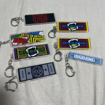 BIGBANG POPUP 투어 타월 아크릴 키링