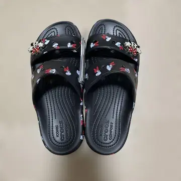 크록스 미니 마우스 샌들 블랙