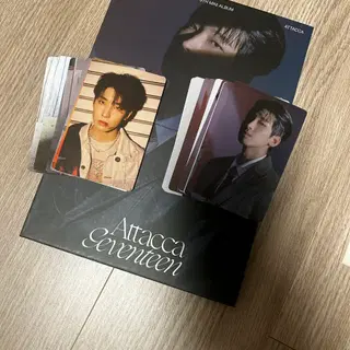 급처) 세븐틴 Attacca 9집 미니앨범(캐럿ver) 원우 포토카드