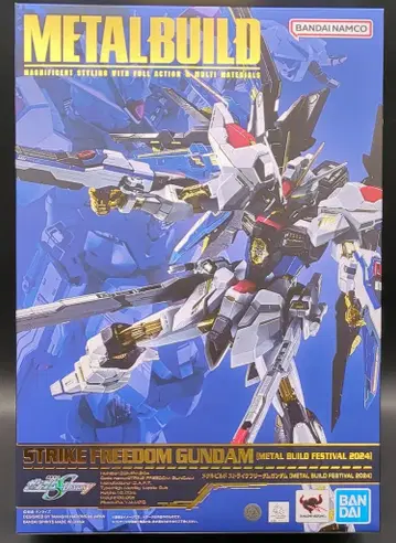 반다이 스피리츠 메탈빌드 기동전사 건담 SEED DESTINY 스트라이크 프리덤 건담 METAL BUILD FESTIVAL 2024