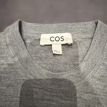 [ 새상품급 ] COS 그레이 니트 반팔 M 사이즈