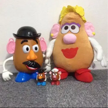 3종 세트 Mr. Potato Head 포테이토 헤드 소품함 봉제 인형