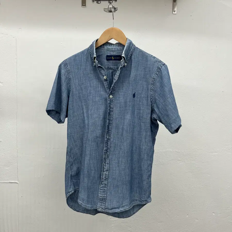 [S] POLO RALPH LAUREN SHAMBRAY 1/2 SHIRT