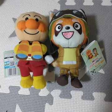 판탄과 약속의 별 호빵맨&판탄 봉제 인형 2체 세트