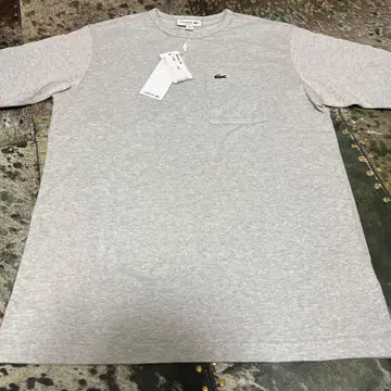 LACOSTE 라코스테 포켓T셔츠 그레이