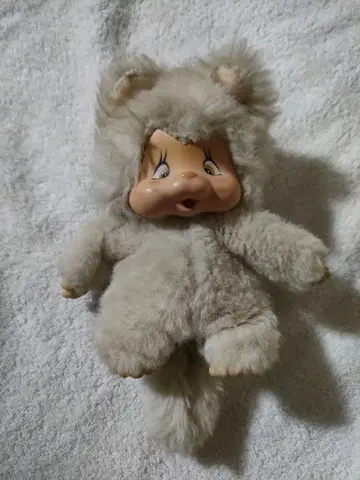 냐미 몽치치 봉제 인형 빈티지