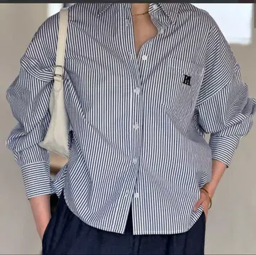 BEARDSLEY 비어즐리 새상품 완판 자수 숏 셔츠 25/SS