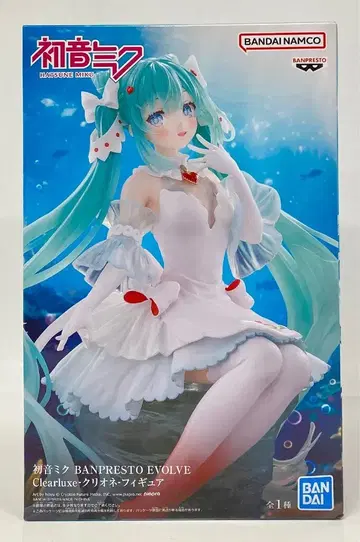 BANDAI SPIRITS BANPRESTO EVOLVE Clearluxe VOCALOID 하츠네 미쿠 클리오네 피규어