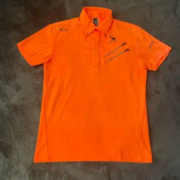 오클리 439461 JP SKLGRID POLO 오렌지 M 골프웨어