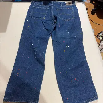 Lee 페인트 데님 팬츠 레귤러 핏