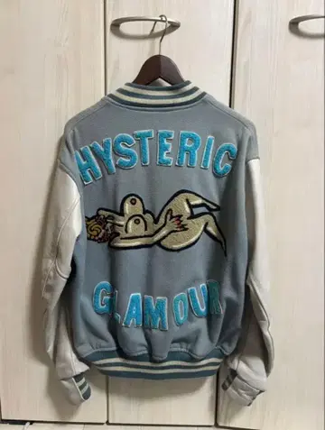 최초기 90s HYSTERIC GRAMOUR 바시티 자켓