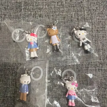 HELLO KITTY 발자국 표시 액세서리 컴플리트 세트