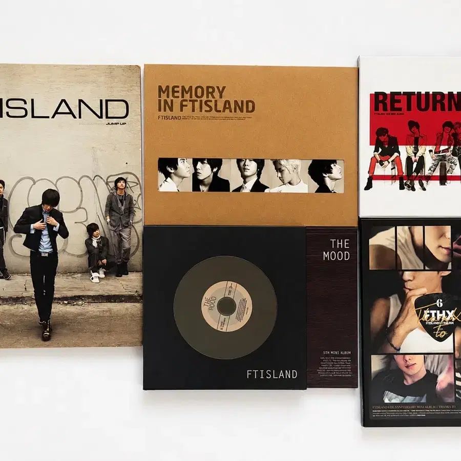 FTISLAND FT아일랜드 에프티아일랜드 앨범 5개 일괄판매