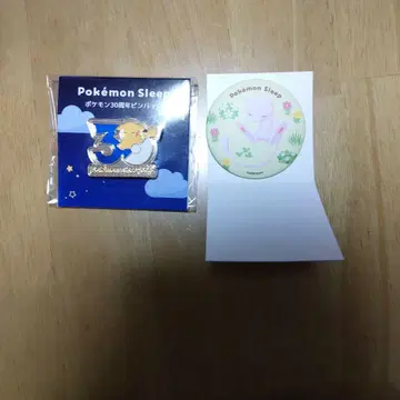 포켓몬 슬립 피카츄 핀 배지 뮤우 캔뱃지