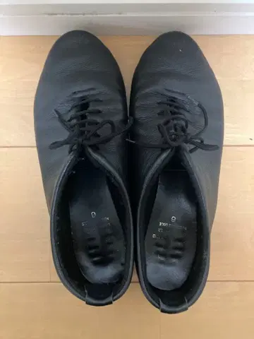 crown JAZZ 가죽 레이스업 슈즈 블랙 사이즈 6