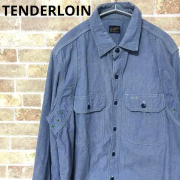 TENDERLOIN 텐더 로인 던거리 데님 셔츠 긴팔