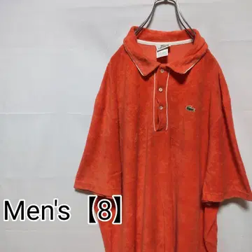 R18 [US 수입] LACOSTE(라코스테) 반팔 피케 셔츠 [남성용 8] 오렌지