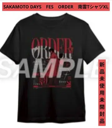 SAKAMOTO DAYS FES ORDER 나구모 티셔츠 XL