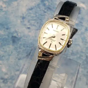 [ 작동 ] SEIKO 세이코 Special 여성용 수동 와인딩 시계 23석