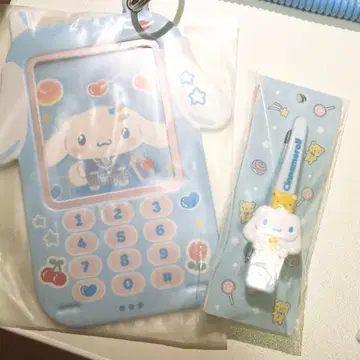 시나몬 폴더폰형 패스 케이스 미니 클립 세트