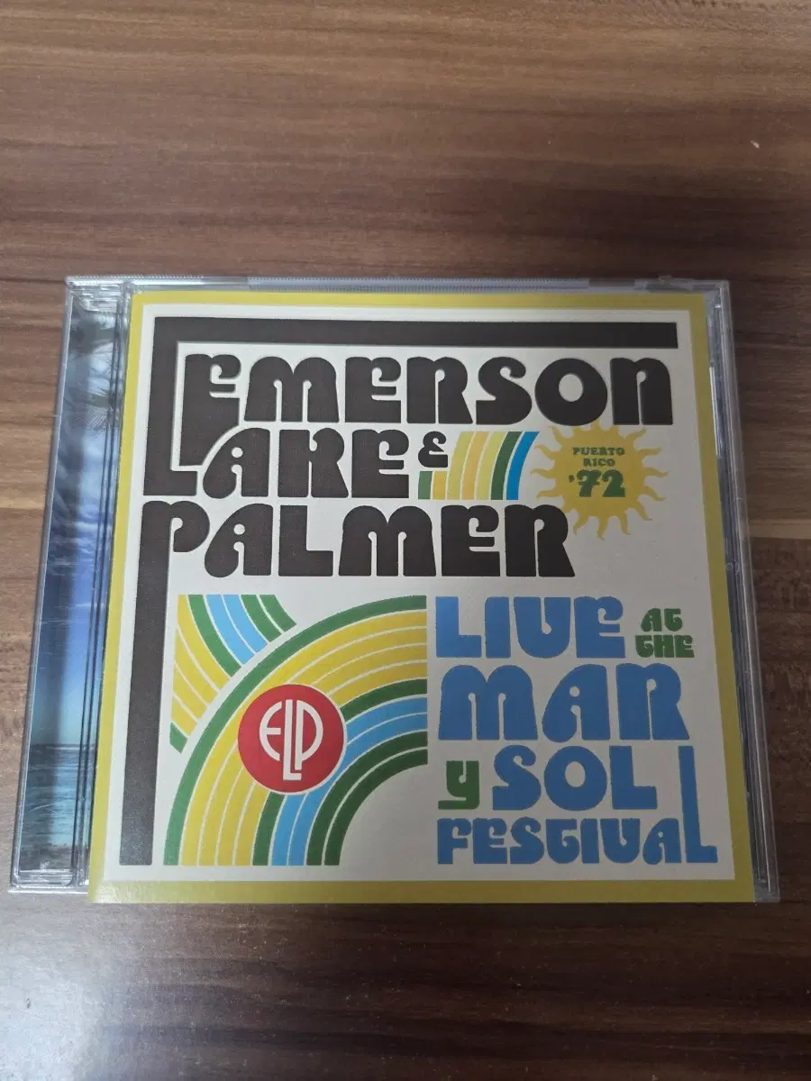 Emerson Lake & Palmer 라이브 앳 더 마르 이 솔 페스티벌 72 CD