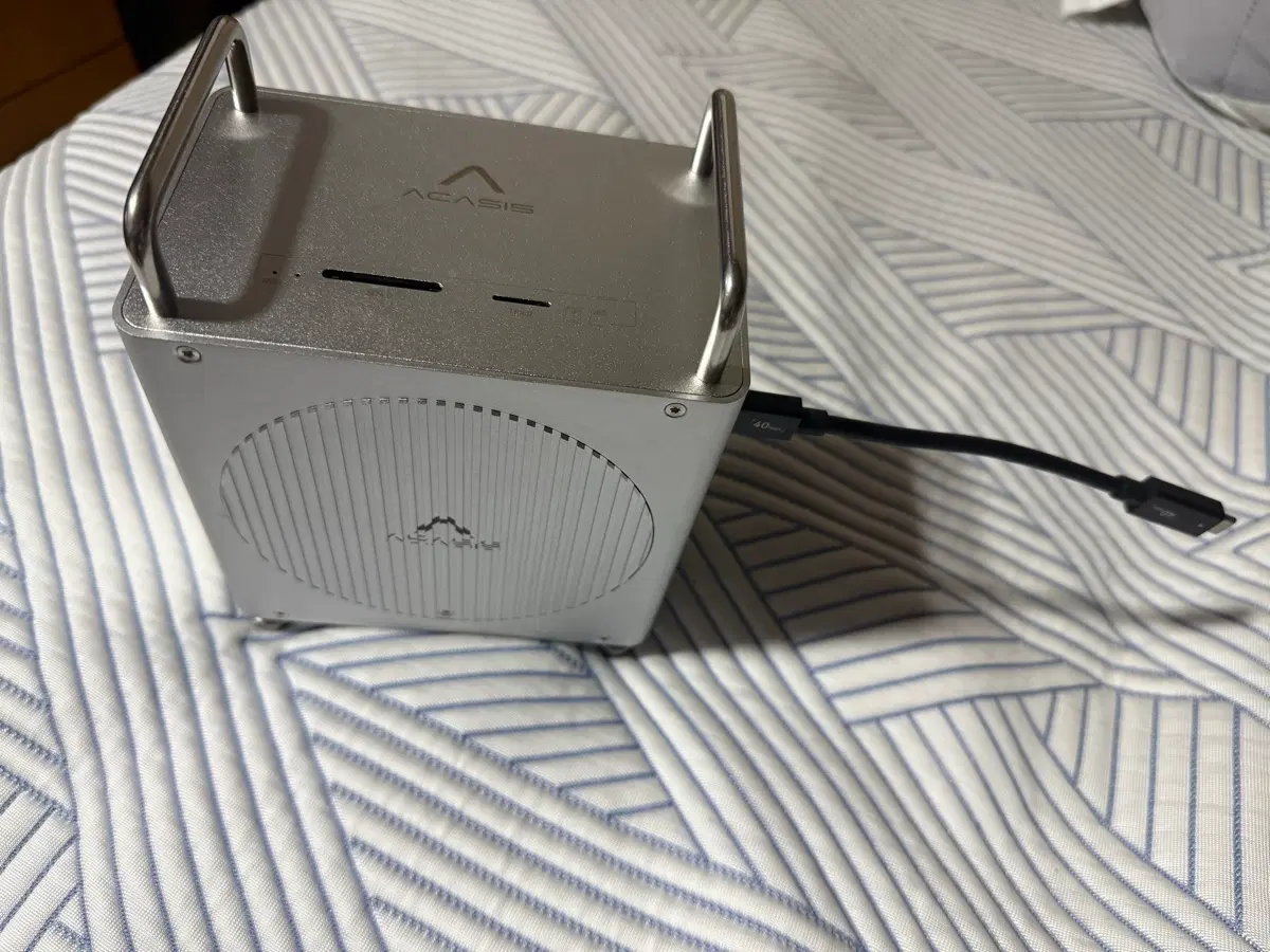 Acasis USB-C 40Gbps 도킹 스테이션 Mac Mini M4/Pro용 8-in-1