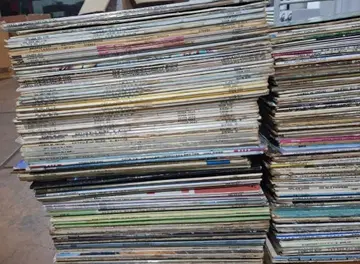 카페 장식 DP 진열 소품용 LP 1,000장 일괄 (7번사진 인테리어 예시 참조)