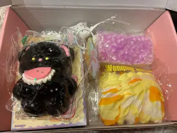Wenqing Strong 문청 곰 빙수 타월 롤