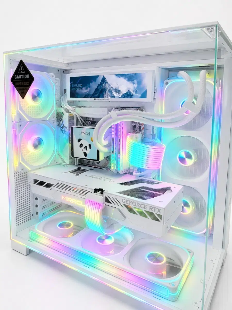 라이젠7 9800X3D RTX5080 화이트 신품본체
