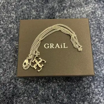 [레어] GRAiL 목걸이 실버 컬러 실버 925 당일 발송 박스 포함