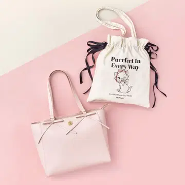 마리 올스카 캣 토트백 NEWLIFE RIBBON STYLE