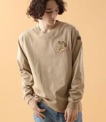 [기간 한정 10% 가격 인하] AVIREX SOUVENIR LONG SLEEVE