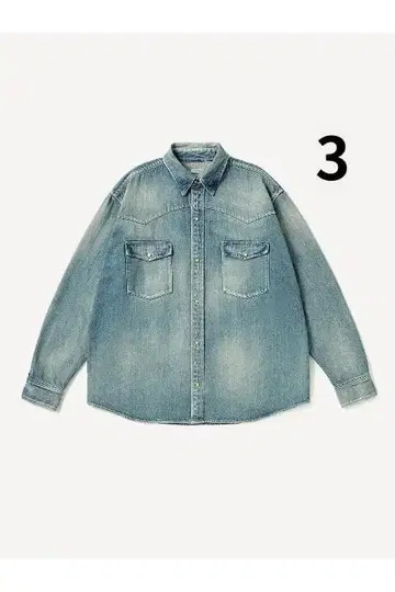 A.PRESSE Vintage Western Denim Shirts 3