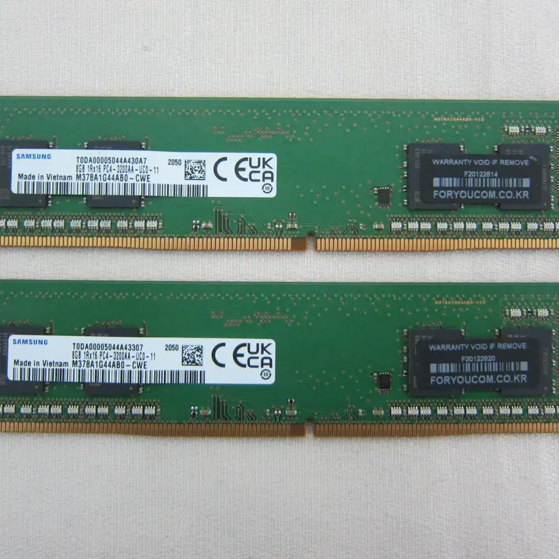 삼성전자 DDR4-3200 16G(8Gx2) (PC4-25600)