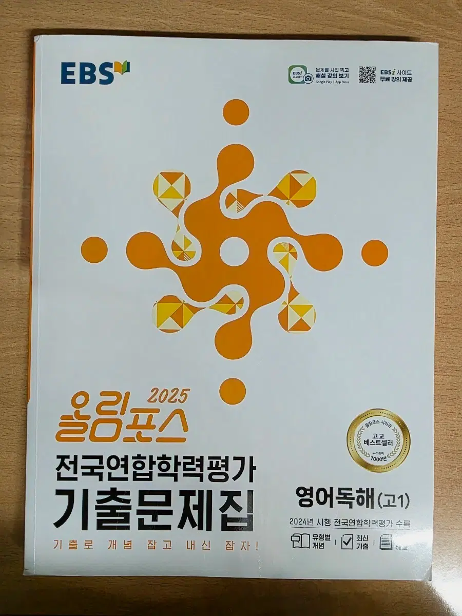 [새책급] EBS 2025 올림포스 전국연합학력평가 기출문제집 영어독해 (고1 / 고2)