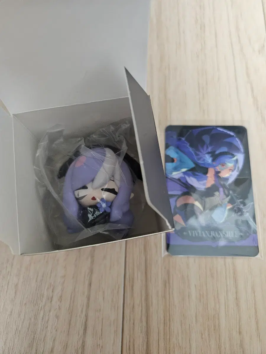 (리딤미사용)젠레스 존 제로 더벤티 콜라보 비비안 피규어 + 포토카드