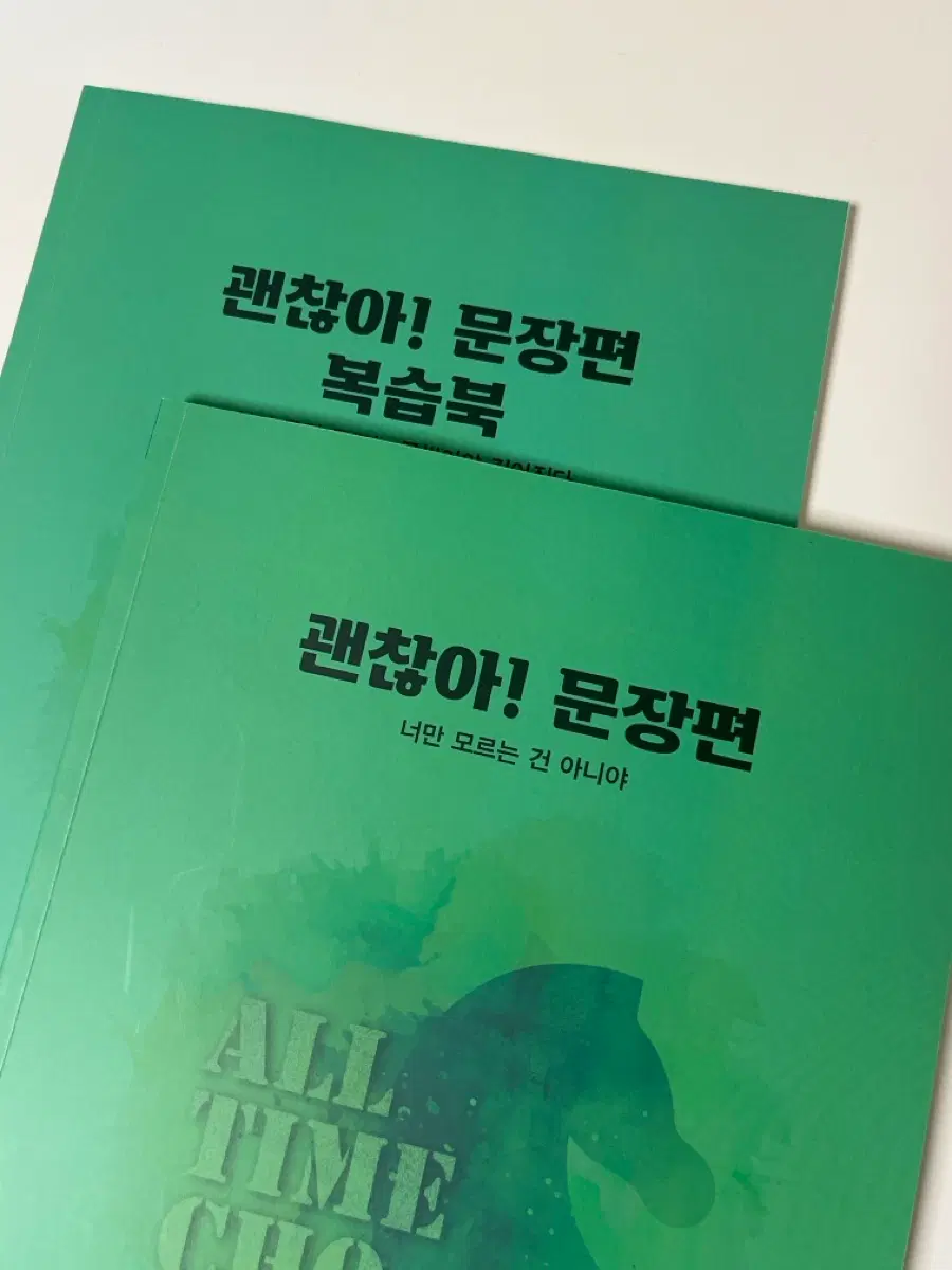 메가스터디 조정식 믿어봐! 문장편 (본책+복습북)