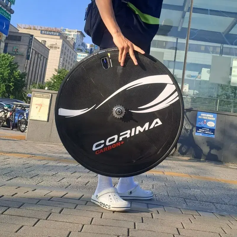 진바이크 디스크휠 노먹노크
