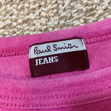 Paul Smith JEANS 포켓 T셔츠 핑크