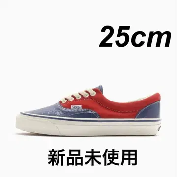 VANS OTW Era 95 Vibram Navy Red Patent