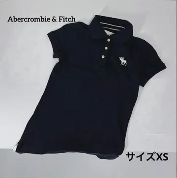 Abercrombie & Fitch 무스 자수 사슴 피케 셔츠 XS