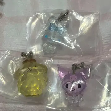 크리스탈 메지루시 액세서리 산리오 캐릭터즈 3종 세트