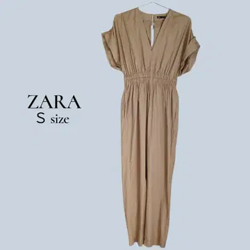 ZARA 자라 올인원 점프수트 베이지 S사이즈 살로펫