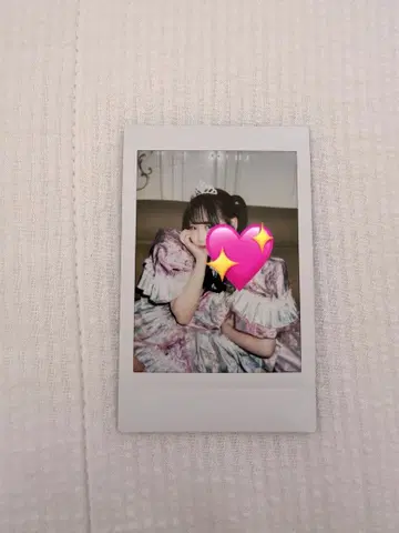 마츠모토 카렌 촬영 폴라로이드