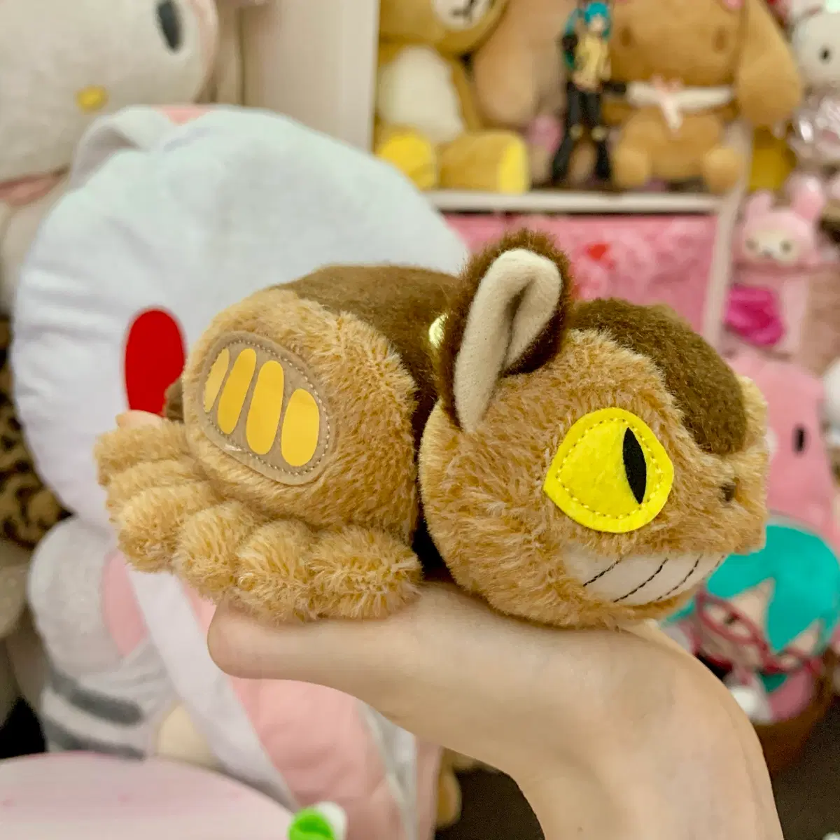 고전 지브리 토토로 네코버스 고양이 찰찰이 인형