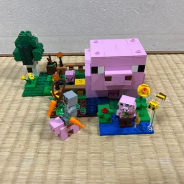 LEGO Minecraft 아기 돼지 집 21268 레고 피크 하우스