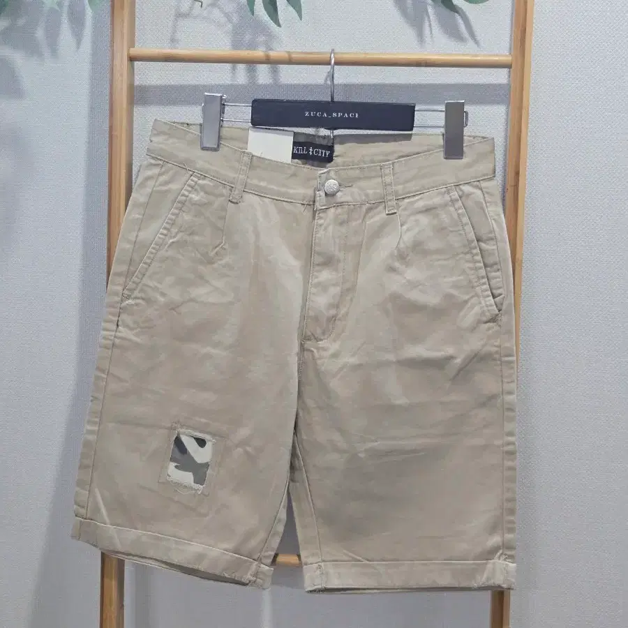 빈티 면 반바지