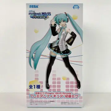 [ 미개봉 ] 하츠네 미쿠 피규어 Project DIVA Arcade