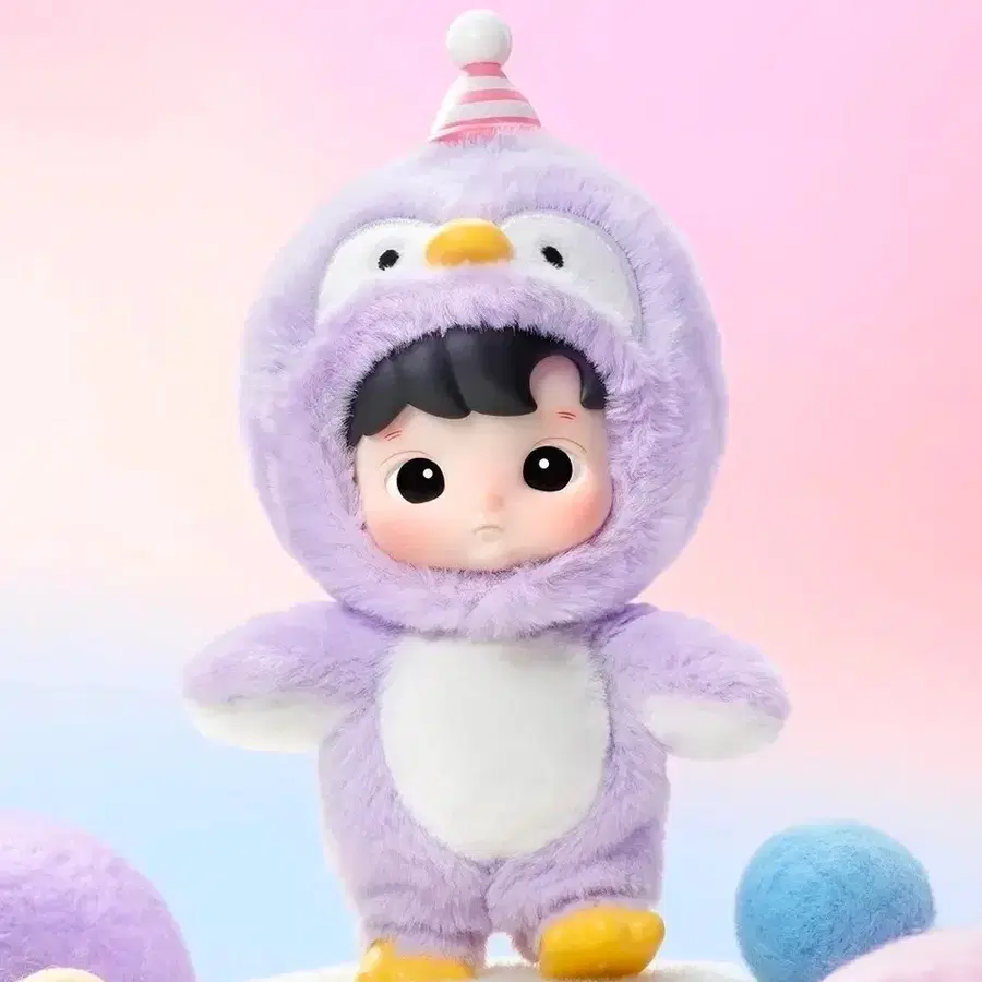 하치푸푸 동물들과함께 시크릿 kiss penguin